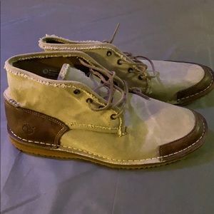 Timberlands Canvas Shoes - Size 10M